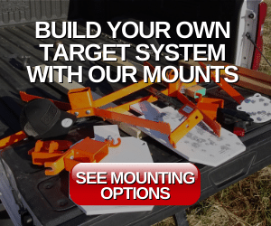 Build your own target system with our mounts - See our options