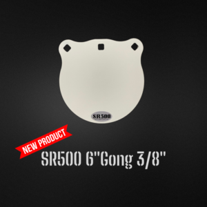 SR500 6" 3/8" Ballistic Steel Gong