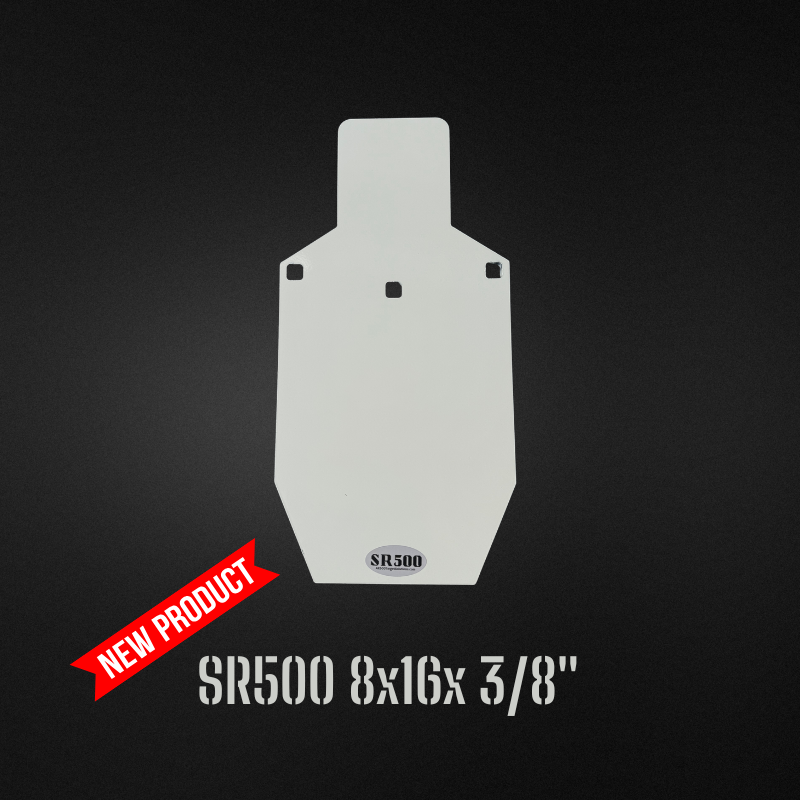 SR500 8 X16" 3/8" Ballistic Steel Silhouette